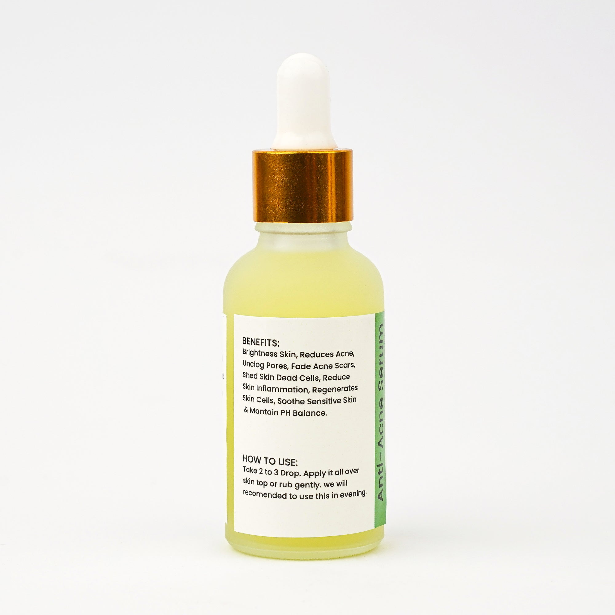 natural acne serum for sensitive skin